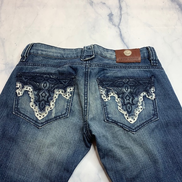 Antik Denim Straight Leg Blue Jeans Denim - Picture 5 of 8